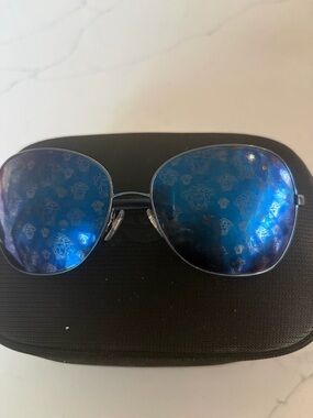 Versace hologram  Aviator Sunglasses made in Italy